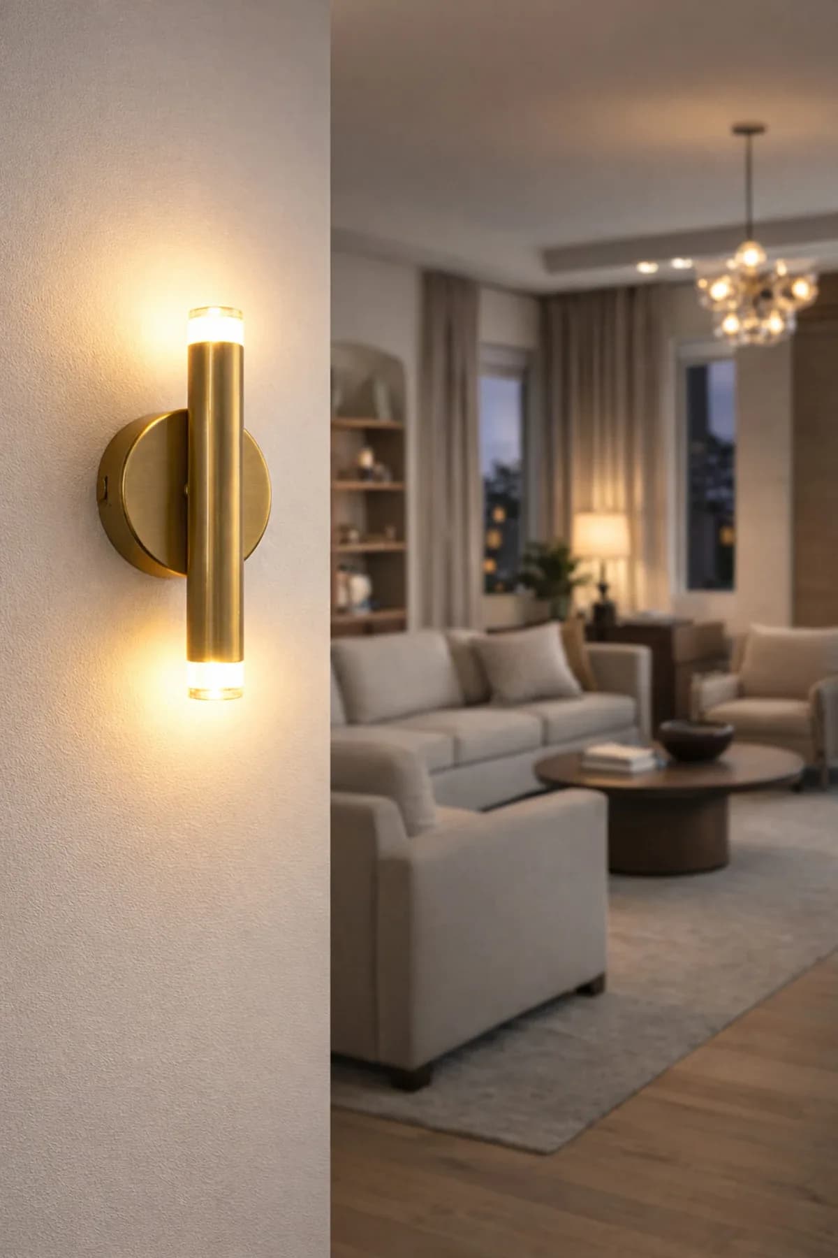 Çift Taraflı Ledli Pilli Tak Çalıştır Salon Yatak Odası Cafe Tablo Pilli Aplik