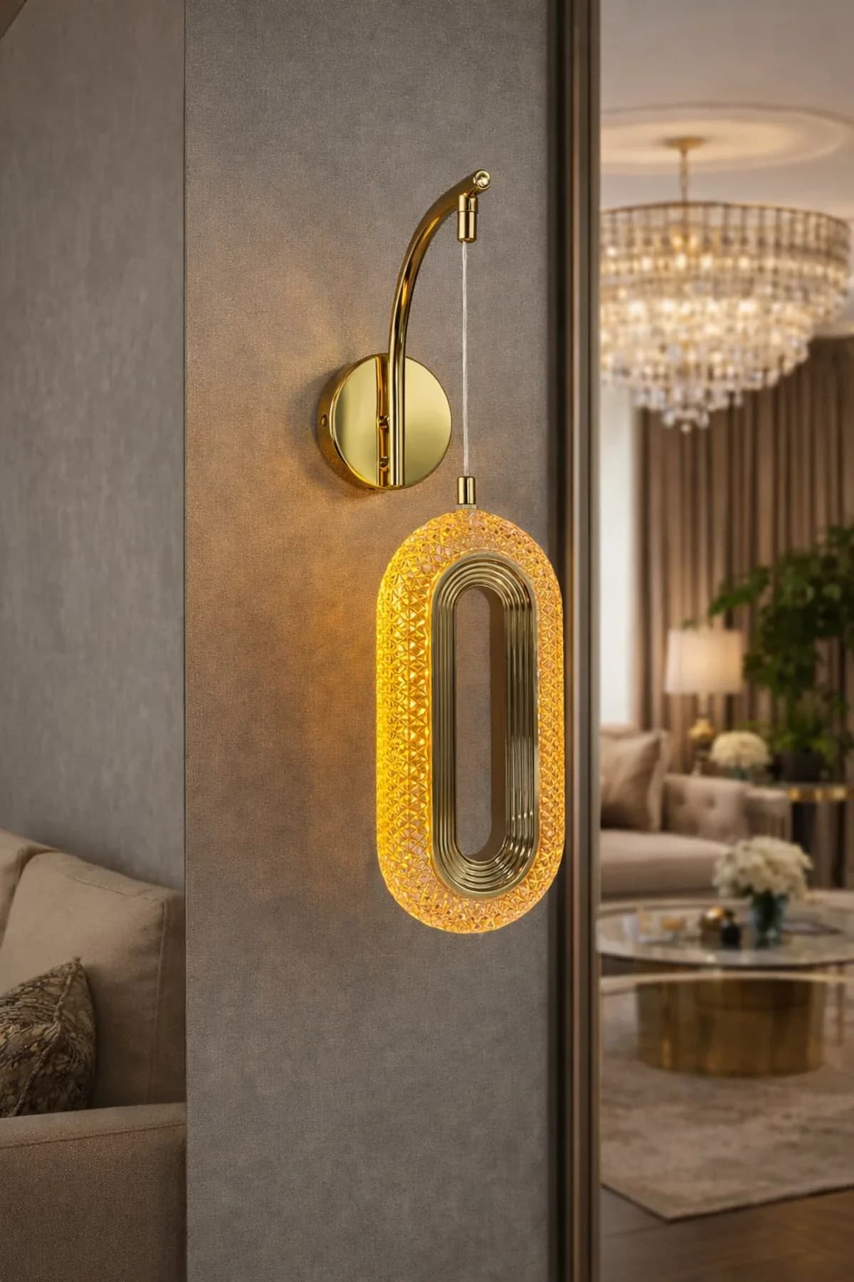 Vinci Model Gold Pilli Tak Çalıştır Özel Model Aplik Salon Yatak Odası